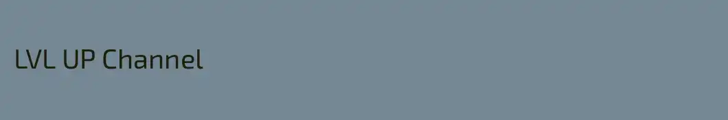 LVL UP Channel